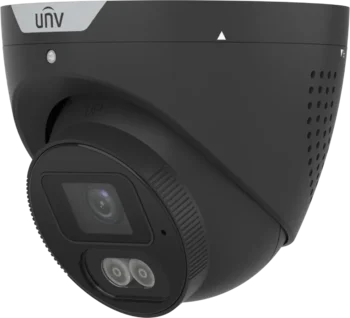 Uniview 6MP smart-turret IR mic/spk/light