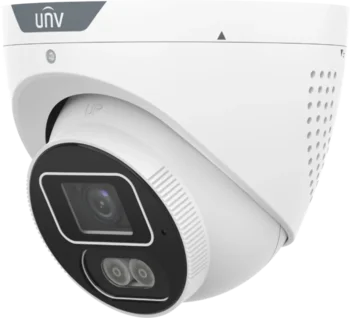 Uniview 6MP smart-turret IR mic/spk/light