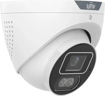 Uniview 6MP smart-turret IR mic/spk/light