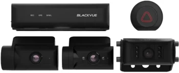 BlackVue DR770X Box-3CH Truck Pro 2K Dashcam til lastbiler med front-, bag- og kabinekamera
