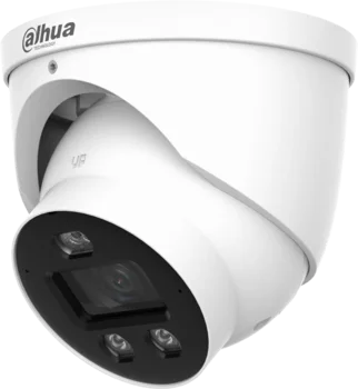 Dahua IPC-HDW3649H-AS-PV-PRO 6MP WizColor-kamera med smart ljus, ljud och intelligent detektion