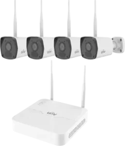 Uniview WIFI-kit med 4 mini bullet-kameror