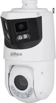 Dahua SDT4E425-8P-GB-APV1 8+4MP panoramic camera with 180° view, 25x zoom, smart tracking, lights and sound