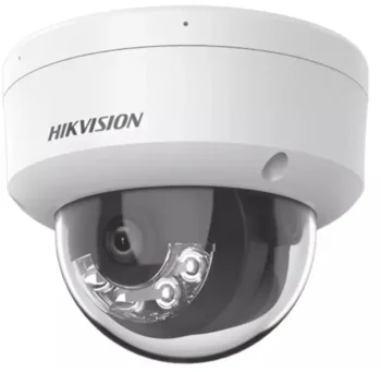 Hikvision DS-2CD2143G2-LIS2U 4 MP AcuSense Smart Hybrid Light domekamera med mikrofon