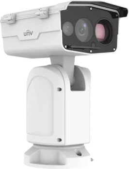 Uniview termisk og optisk PTZ 75mm 56x laser 800m Termisk AI