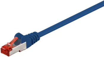 Blå nätverkskabel