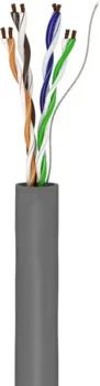 Cat 5e U/UTP Network Cable on Reel - Gray