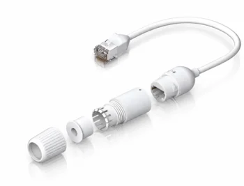 Ubiquiti UACC-Cable-Extender-C6A kort Cat6A förlängningskabel 2-pack
