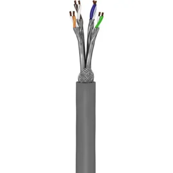 Cat 6A S/FTP Netværkskabel på rulle - Grå