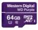 WD Purple Micro SD-kort 64GB