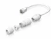 Ubiquiti UACC-Cable-Extender-C6A kort Cat6A förlängningskabel 2-pack