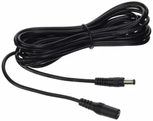 Hikvision 12V Power Extension cable 5m Black