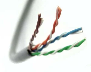 Network cable per running meter - Cat6 U/UTP White