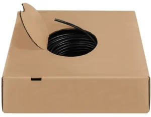 Cat 6 U/UTP outdoor network cable on reel - Black