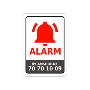 Alarm sticker 4 pcs.