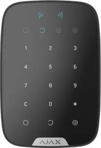 Ajax KeyPad Plus Control panel with card reader - BLACK