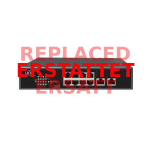 Uniview Gigabit PoE Switch 8+2 ext 30/120W