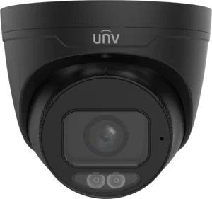 Uniview 8MP smart-turret IR mic/spk/lys/strobe