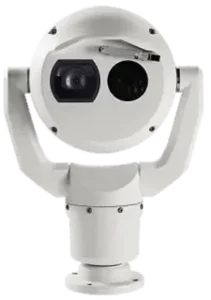 Bosch MIC IP fusion 9000i thermal PTZ camera with 30x optical zoom and AI