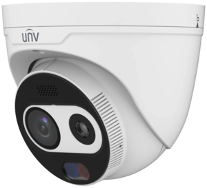 Uniview termisk og optisk turret 7mm mic/spk/strobe