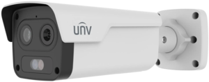 Uniview termisk og optisk bullet 3mm mic/spk/strobe