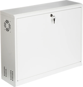Lockable cabinet for NVR 19"