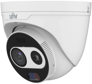 Uniview termisk og optisk turret 3mm mic/spk/strobe