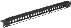 Patchpanel til 19'' Rack - til Keystone-moduler