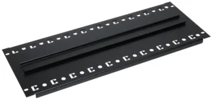 Monteringsplade med DIN-skinne til 19" rack