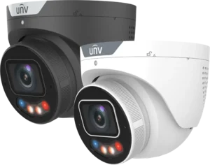 UNV 8MP Owlview+ hybrid-turret mic/spk/lys