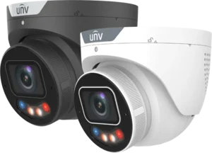 Uniview 4MP Owlview+ hybrid-turret VF mic/spk/lys