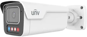 Uniview 8MP Tri-Guard VF bullet med motorisert zoom, IR/lys, mikrofon og høyttaler