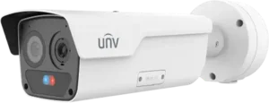 Uniview termisk og optisk bullet 10mm mic/spk/strobe Termisk AI