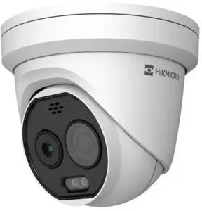 Hikvision HM-TD1228-2/G1/T3A termisk turret med 5 MP optisk kamera og temperaturmåling